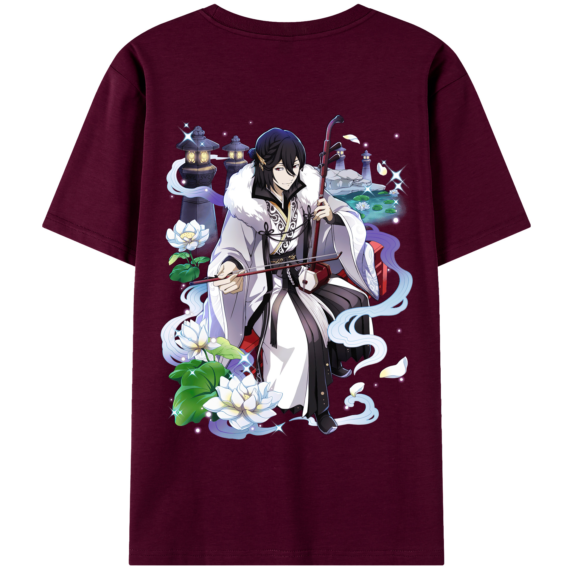 （画像用） 文豪ストレイドッグス Bungo Stray Dogs レディース半袖Tシャツ(バックプリント)